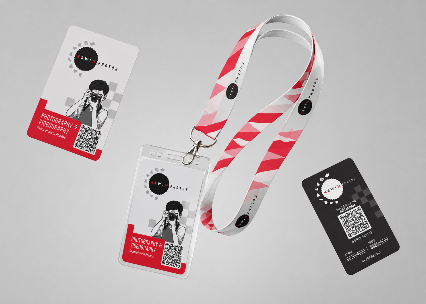 Aswin Photos ID Card Design | Professional Corporate ID Card | Ideainside